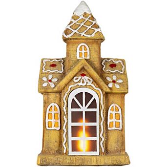 Northlight LED Lighted Gingerbread House Christmas Decoration 16-Inch