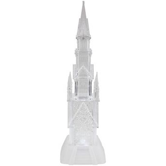 Northlight LED Lighted Castle Acrylic Christmas Decoration 17.5-Inch