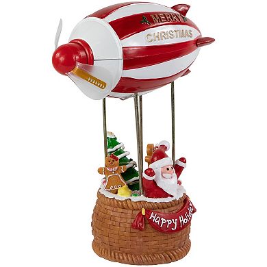 Northlight Musical & Animated Blimp Christmas Decoration Table Decor