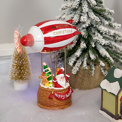 Northlight Musical & Animated Blimp Christmas Decoration Table Decor