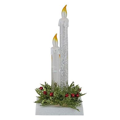 Northlight 9-Inch Battery Operated LED Lighted Candle Stocking Holder