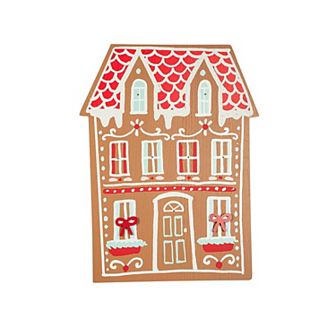 Evergreen Enterprises Gingerbread House Porch Leaner Outdoor Decor