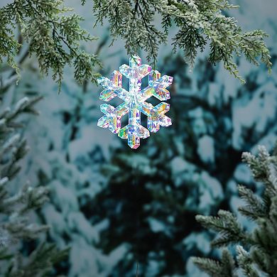 Evergreen Enterprises LED Snowflake Hanging Garden Décor