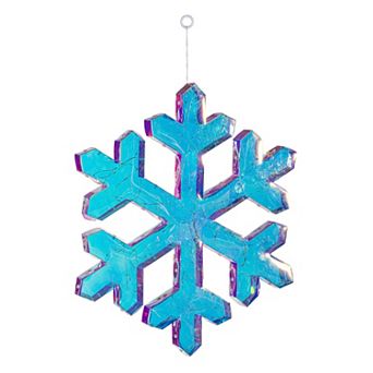 Evergreen Enterprises LED Snowflake Hanging Garden Decor