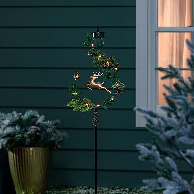 Evergreen Enterprises Deer Solar Garden Stake & Mobile Outdoor Decor