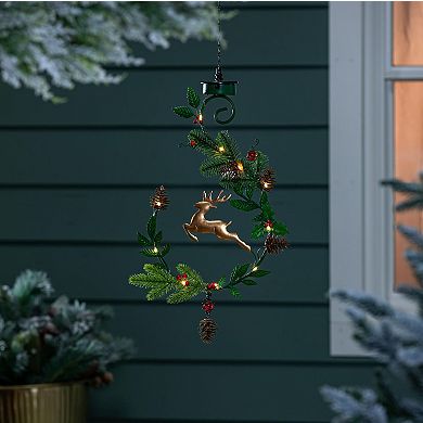 Evergreen Enterprises Deer Solar Garden Stake & Mobile Outdoor Decor