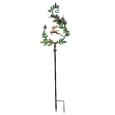Evergreen Enterprises Deer Solar Garden Stake & Mobile Outdoor Decor