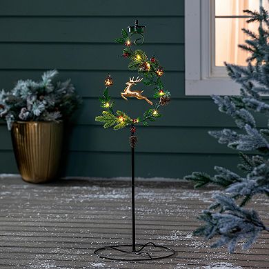 Evergreen Enterprises Deer Solar Garden Stake & Mobile Outdoor Decor