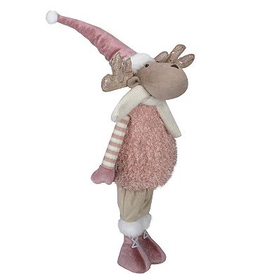 Northlight 26-in. Standing Boy Moose Figurine Floor Decor
