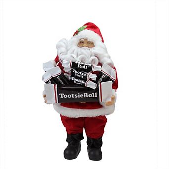 Northlight Santa Claus Figurine with Tootsie Rolls Table Decor