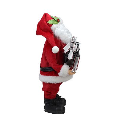 Northlight Santa Claus Figurine with Tootsie Rolls Table Decor