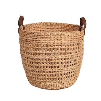 Sonoma Goods For Life® Natural Weave Storage Basket with Handles