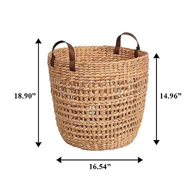 Sonoma Goods For Life® Natural Weave Storage Basket with Handles