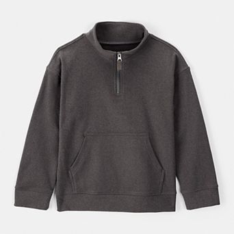 Boys 4-14 Carter's Long-Sleeve Quarter-Zip Pullover Sweatshirt