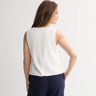 Women's Farmers Market Printed Shell Top