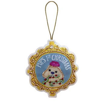 St. Nicholas Square® Pup's First Christmas Ornament