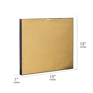 American Art Décor Printed Accent Mirror with Man Cave Design