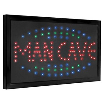 American Art Décor Man Cave Vintage LED Wall Sign
