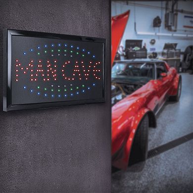 American Art Décor Man Cave Vintage LED Wall Sign