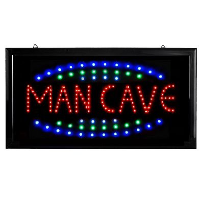 American Art Décor Man Cave Vintage LED Wall Sign