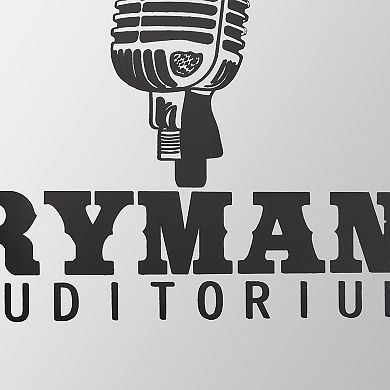 American Art Décor Grand Ole Opry Ryman Printed Arch Mirror