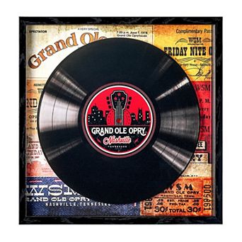 American Art Décor Grand Ole Opry Shadowbox Wall Decor