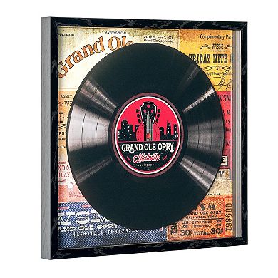 American Art Décor Grand Ole Opry Shadowbox Wall Decor