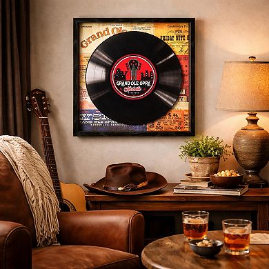 American Art Décor Grand Ole Opry Shadowbox Wall Decor