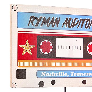 American Art Décor 3-pc. Grand Ole Opry Cassette Tape Hook Set