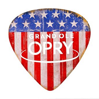 American Art Décor Grand Ole Opry Guitar Pick Wall Plaque