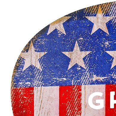 American Art Décor Grand Ole Opry Guitar Pick Wall Plaque