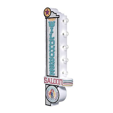 American Art Décor Wildhorse Saloon LED Marquee Wall Decor