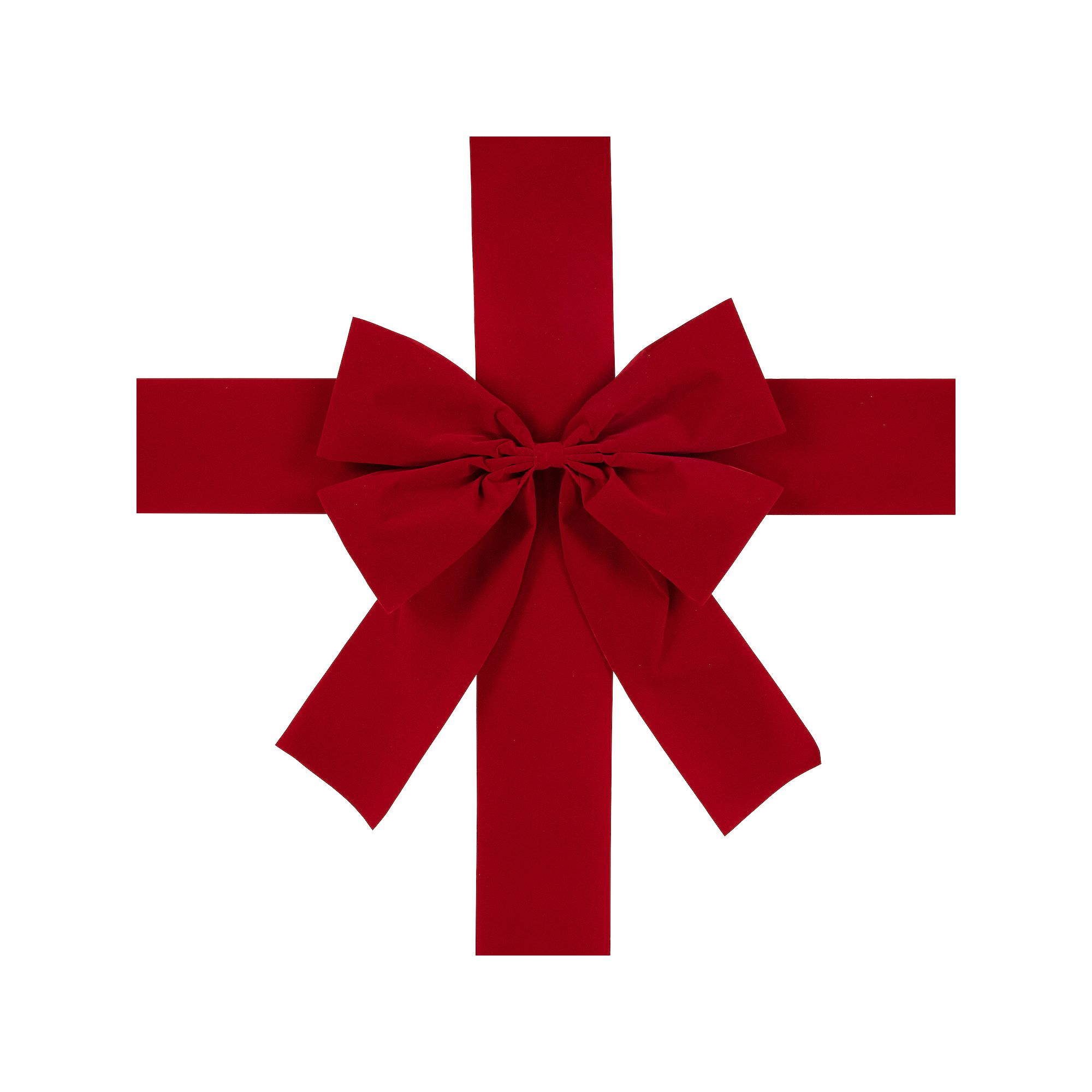 Northlight 14-ft. Classic Velvet Christmas Door Bow, Multi