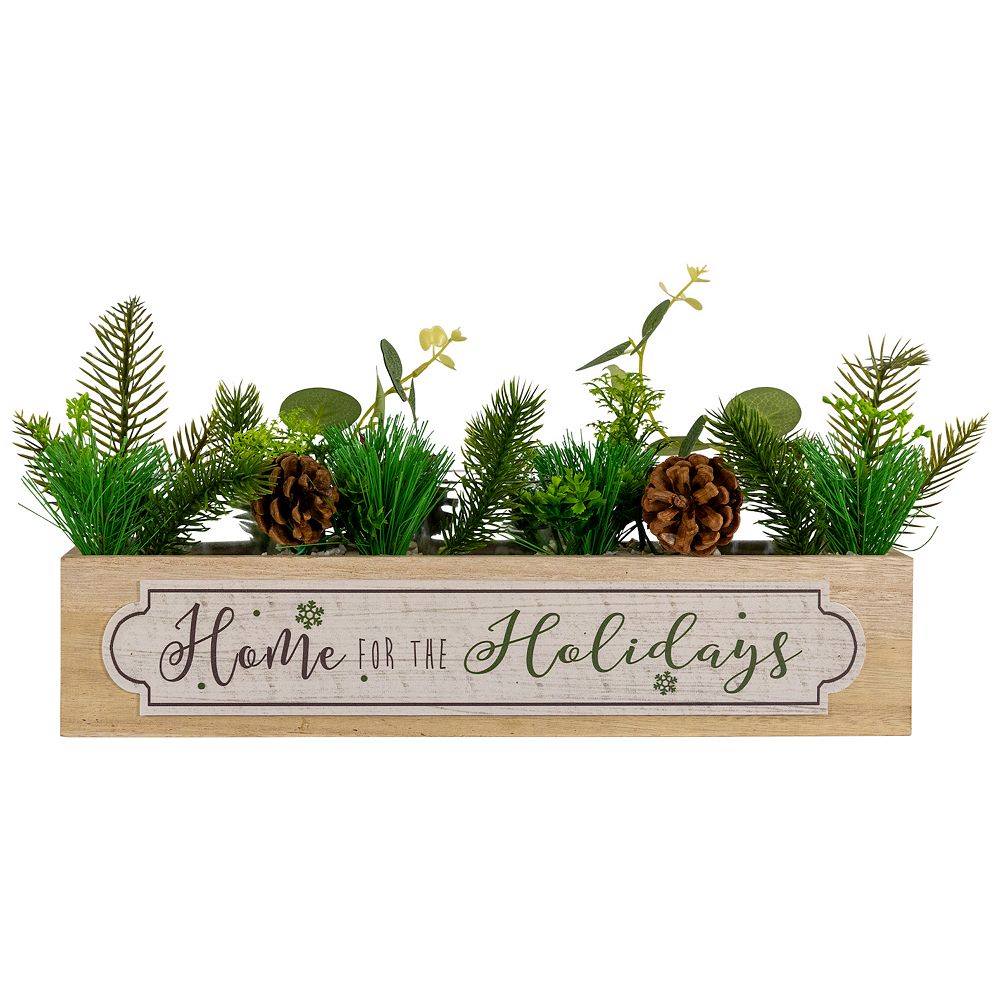 Northlight Rectangular Boxed Foliage 