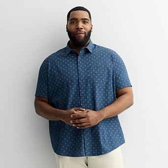 Big & Tall FLX Tech Woven Stretch T-Shirt