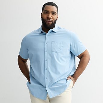 Big & Tall FLX Tech Stretch Short Sleeve Shirt