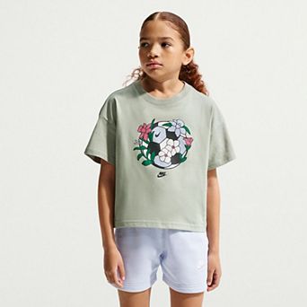 Girls 8-20 Nike Boxy Essential Soccer Graphic Tee