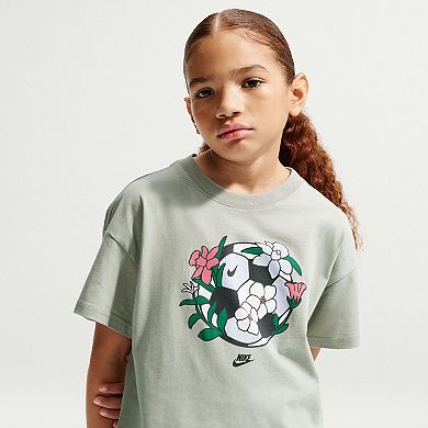Girls 8-20 Nike Boxy Essential Soccer Graphic Tee