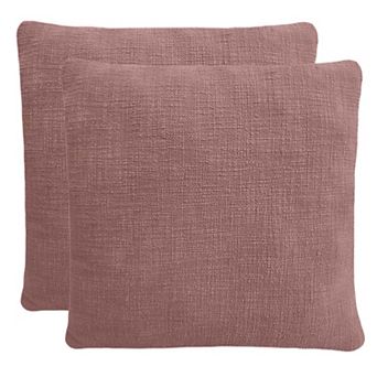 Sonoma Goods For Life® 2-Pack Solid Textured Slub Throw Pillows
