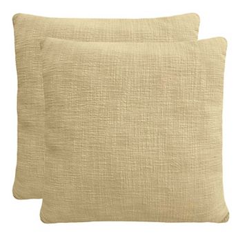 Sonoma Goods For Life® 2-Pack Solid Textured Slub Throw Pillows