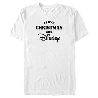 Big & Tall Disney's I Love Christmas Graphic Tee