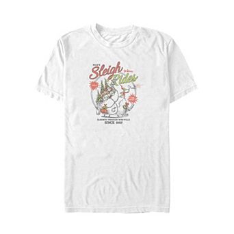 Big & Tall Dr. Seuss Grinch & Max Sleigh Rides Graphic Tee
