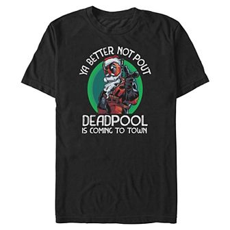 Big & Tall Marvel Deadpool Graphic Tee