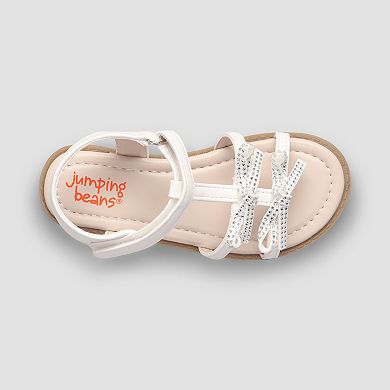Jumping Beans® Little Kid Girls Caged Bow Sandal