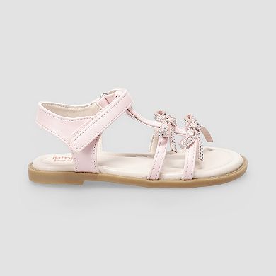 Jumping Beans® Little Kid Girls Caged Bow Sandal