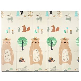 Sorbus Foldable Play Mats with Travel Bag - for Babies, Toddlers, and Kids Playtime & Tummy Time