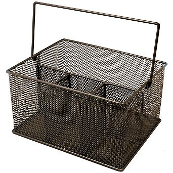 Sorbus Mesh Utensil Caddy - Organize & Serve in Style! Perfect for Kitchen, Parties, and More