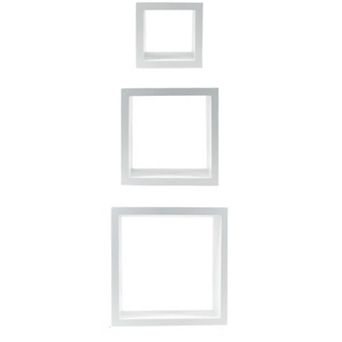 Sorbus Floating Square Cube Wall Shelves - for Living Room, Display, Photo Frames