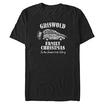 Big & Tall Griswold Family Christmas Graphic Tee