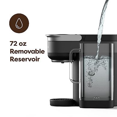 Keurig® K-Crema Single Serve Coffee Maker with 4 Cup & 2 Shot Sizes